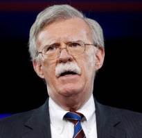 Arch-neocon, John Bolton -- 'political ignoramus Trump, is easy to play!'