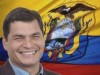 Former President Rafael Correa, now in exile