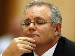 Current imbecile Oz PM, Scott Morrison