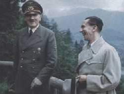 Hitler and Goebbels