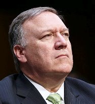 Mike Pompeo, child killer, war criminal and lunatic